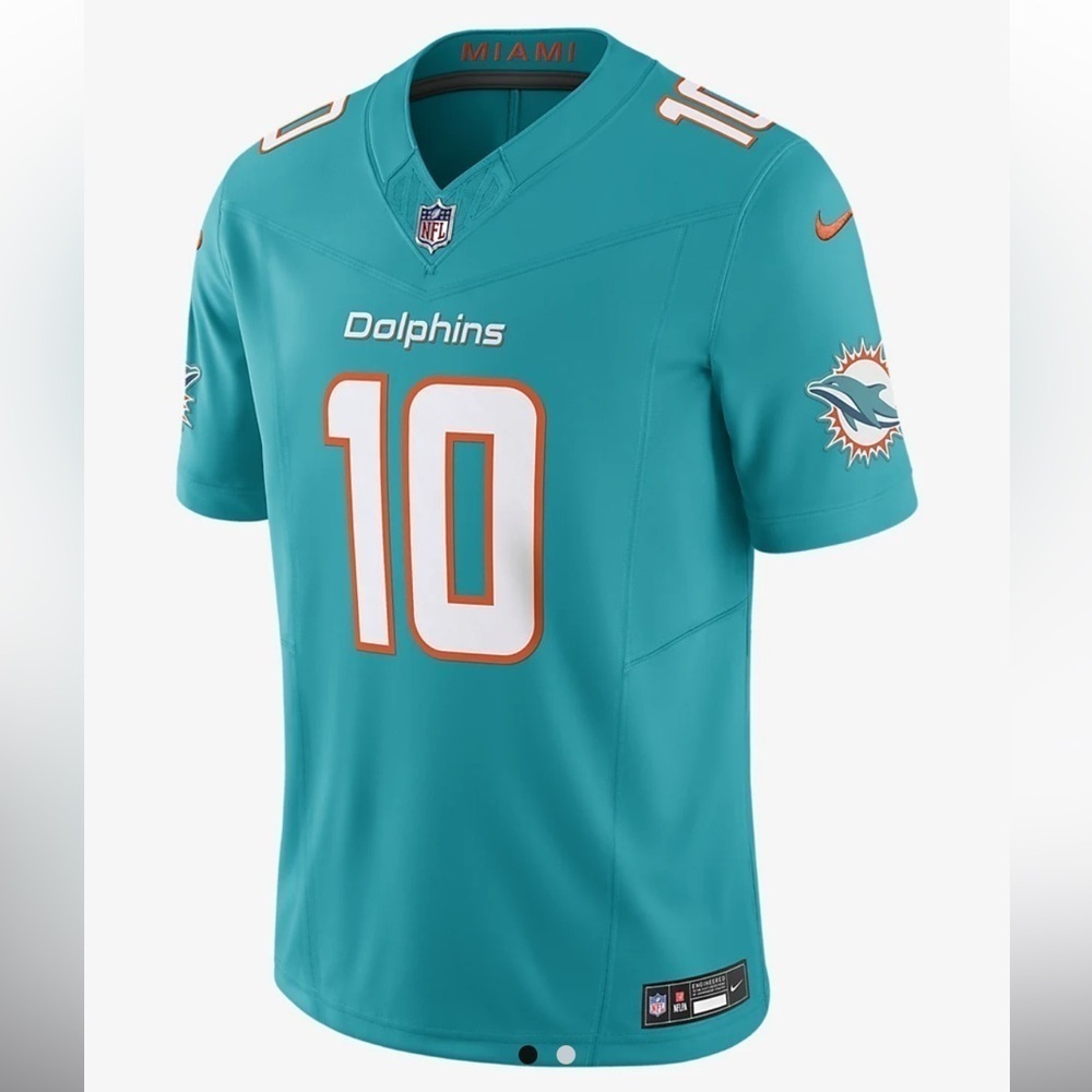 Nike Tyreek Hill Miami Dolphins Dri-FIT NFL Limited Football jersey size large